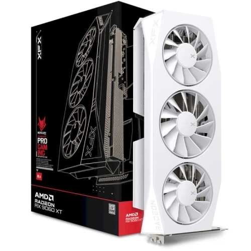 Видеокарта Radeon RX 9060 XT, XFX, Mercury OC (White Edition), 16Gb GDDR6 (RX-96TMERCW9) - Фото 1 Видеокарта Radeon RX 9060 XT, XFX, Mercury OC (White Edition), 16Gb GDDR6 (RX-96TMERCW9) - изображение 1