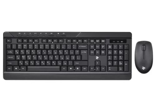 Комплект беспроводной 2E MK410 USB Black (2E-MK410MWB) - Фото 1 Комплект беспроводной 2E MK410 USB Black (2E-MK410MWB) - изображение 1