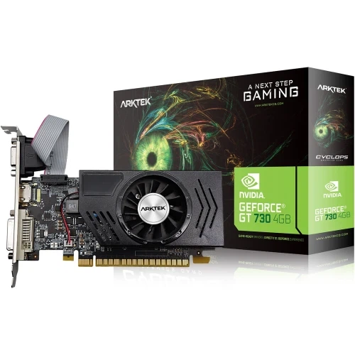 Видеокарта GeForce GT730, Arktek, 4Gb GDDR5 (AKN730D5S4GL1) - Фото 1 Видеокарта GeForce GT730, Arktek, 4Gb GDDR5 (AKN730D5S4GL1) - зображення 1