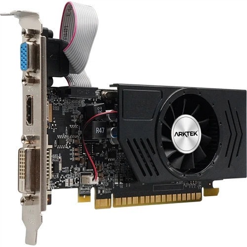 Видеокарта GeForce GT730, Arktek, 4Gb GDDR5 (AKN730D5S4GL1) - Фото 3 Видеокарта GeForce GT730, Arktek, 4Gb GDDR5 (AKN730D5S4GL1) - зображення 3
