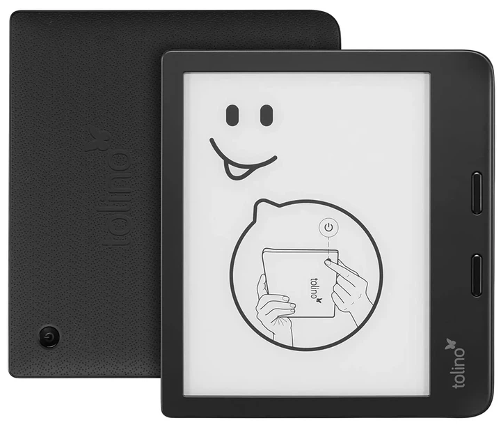 Электронная книга 7" Tolino Vision 6 / 16 ГБ / Android 8.1 / Wi-Fi / Сенсорный E-Ink экран (1264 × 1680) / Настраиваемая яркость / Влагозащищенность IPX8 / Черная (102171594) - Б/У - Фото 1 Электронная книга 7" Tolino Vision 6 / 16 ГБ / Android 8.1 / Wi-Fi / Сенсорный E-Ink экран (1264 × 1680) / Настраиваемая яркость / Влагозащищенность IPX8 / Черная (102171594) - Б/У - изображение 1