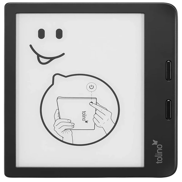 Электронная книга 7" Tolino Vision 6 / 16 ГБ / Android 8.1 / Wi-Fi / Сенсорный E-Ink экран (1264 × 1680) / Настраиваемая яркость / Влагозащищенность IPX8 / Черная (102171594) - Б/У - Фото 2 Электронная книга 7" Tolino Vision 6 / 16 ГБ / Android 8.1 / Wi-Fi / Сенсорный E-Ink экран (1264 × 1680) / Настраиваемая яркость / Влагозащищенность IPX8 / Черная (102171594) - Б/У - изображение 2