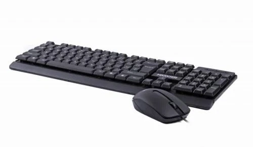 Комплект Maxxter KMS-CM-01-UA (клавиатура+мышь) Black, USB - изображение 3