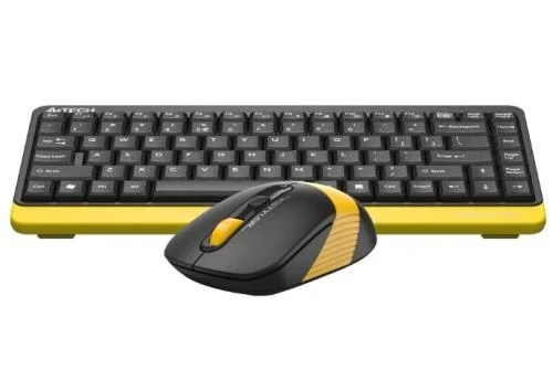 Комплект беспроводной A4Tech Fstyler FG1110 Bumblebee, радиус действия до 15 м - Фото 2 Комплект беспроводной A4Tech Fstyler FG1110 Bumblebee, радиус действия до 15 м - изображение 2