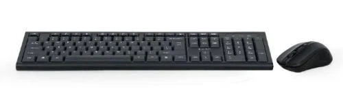 Комплект беспроводной Gembird KBS-WM-03-UA, Black (клавиатура+мышь) - Фото 3 Комплект беспроводной Gembird KBS-WM-03-UA, Black (клавиатура+мышь) - изображение 3