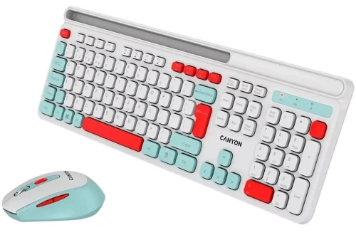 Комплект беспроводной Canyon HSET-W5, White (CNS-HSETW5WT) - изображение 2