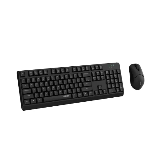 Комплект клавиатура+мышь Rapoo X1500, Black - Фото 4 Комплект клавиатура+мышь Rapoo X1500, Black - изображение 4