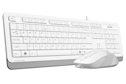 Комплект A4Tech Fstyler Sleek Multimedia Comfort F1010, White, клавиатура+мышь, USB - изображение 3