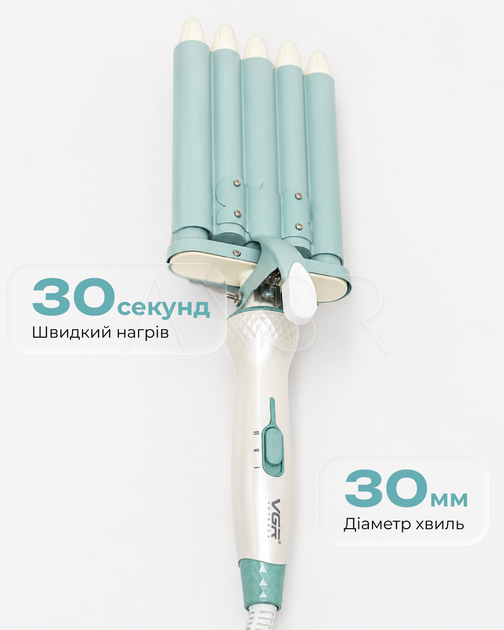 Профессиональная плойка для волос пять волн — идеальные локоны за 10 минут - изображение 10