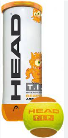 М'ячі для тенісу Head TIP Orange 3B банка - Фото 1 М'ячі для тенісу Head TIP Orange 3B банка - зображення 1