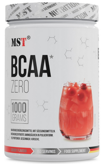 Амінокислоти BCAA MST BCAA Zero 1 кг вишня - Фото 1 Амінокислоти BCAA MST BCAA Zero 1 кг вишня - зображення 1