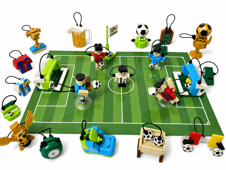 Конструктор детский Soccer Festival Футбольный адвент-календарь 600 деталей с минифигурками и футбольным полем - Фото 3 Конструктор детский Soccer Festival Футбольный адвент-календарь 600 деталей с минифигурками и футбольным полем - изображение 3