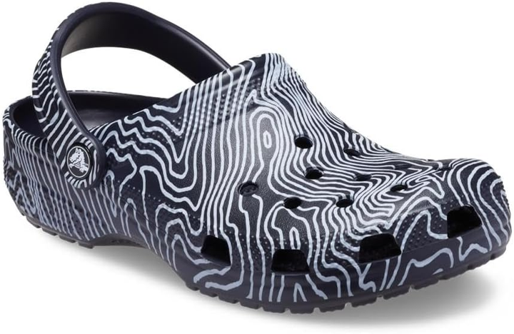 Чоловічі крокси класік Crocs Classic Clog Deep Navy/Multi (43-44, чорний) - зображення 4