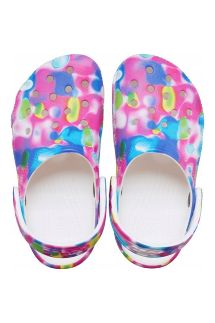 Жіночі крокси класік Crocs Classic Solarized Clog Multi Color (38-39, різнокольоровий) - Фото 3 Жіночі крокси класік Crocs Classic Solarized Clog Multi Color (38-39, різнокольоровий) - изображение 3