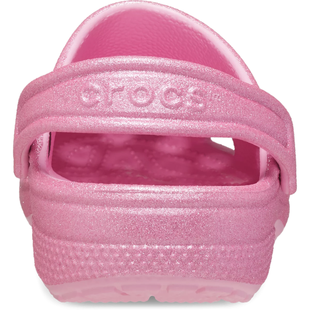 Жіночі крокси класік Crocs Classic Glitter Pink Tweed Glitter (37-38, фіолетовий) - Фото 5 Жіночі крокси класік Crocs Classic Glitter Pink Tweed Glitter (37-38, фіолетовий) - изображение 5