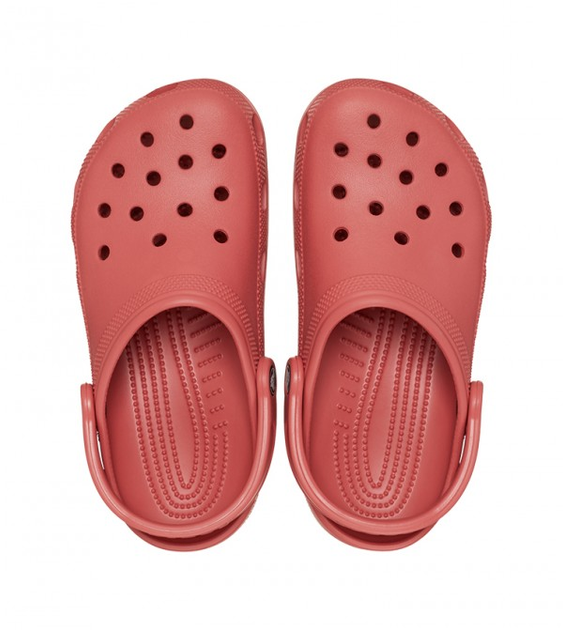 Жіночі крокси класік Crocs Classic Clog Strawberry Wine (36-37, червоний) - изображение 3