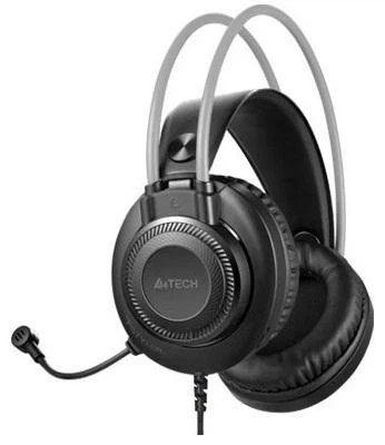 Наушники A4Tech Fstyler FH200i, Grey - Фото 3 Наушники A4Tech Fstyler FH200i, Grey - изображение 3