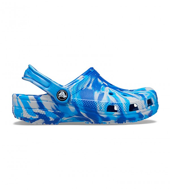 Чоловічі крокси класік Crocs Classic Marbled Clog Blue (46-47, синій) - Фото 2 Чоловічі крокси класік Crocs Classic Marbled Clog Blue (46-47, синій) - зображення 2