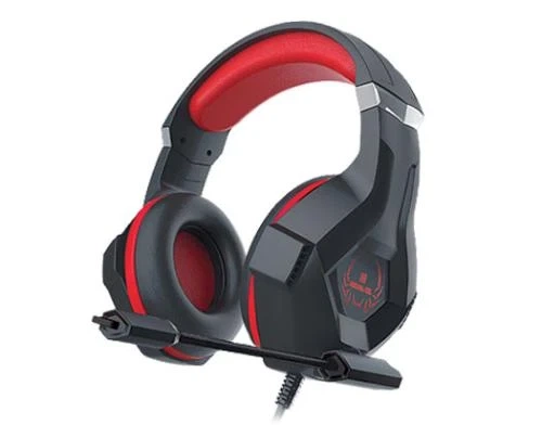 Наушники REAL-EL GDX-7575, Black/Red - Фото 4 Наушники REAL-EL GDX-7575, Black/Red - изображение 4