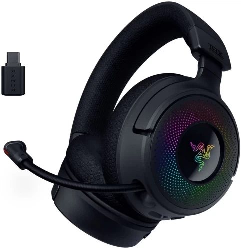 Навушники Razer Kraken V4 Wireless, Black (RZ04-05170100-R3M1) - Фото 7 Навушники Razer Kraken V4 Wireless, Black (RZ04-05170100-R3M1) - зображення 7