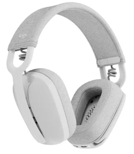 Наушники беспроводные Logitech Zone Vibe 100, Off-White (981-001219) - Фото 2 Наушники беспроводные Logitech Zone Vibe 100, Off-White (981-001219) - изображение 2