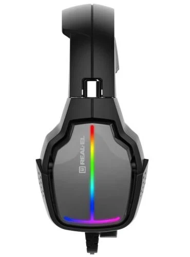 Наушники REAL-EL GDX-7780 Surround 7.1, Black, RGB, USB - Фото 8 Наушники REAL-EL GDX-7780 Surround 7.1, Black, RGB, USB - изображение 8