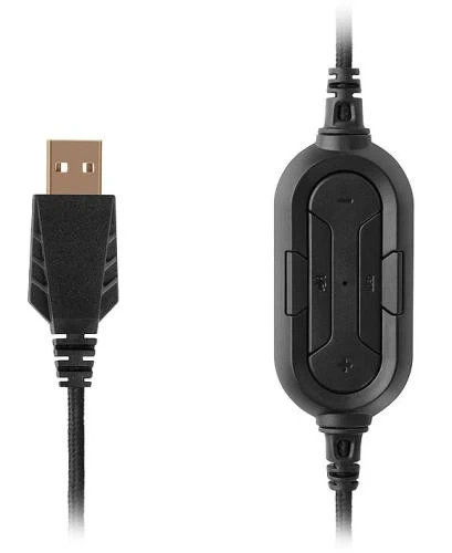 Наушники REAL-EL GDX-7780 Surround 7.1, Black, RGB, USB - Фото 10 Наушники REAL-EL GDX-7780 Surround 7.1, Black, RGB, USB - изображение 10