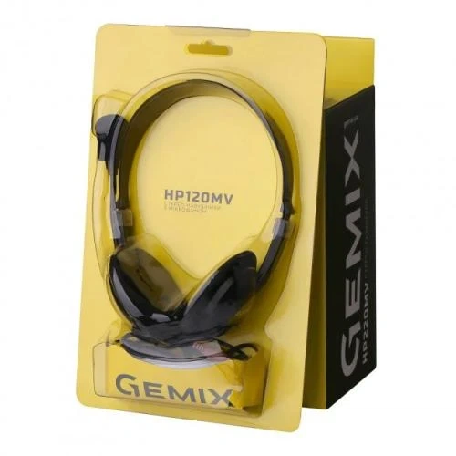Навушники Gemix HP-120MV, Black - Фото 5 Навушники Gemix HP-120MV, Black - зображення 5