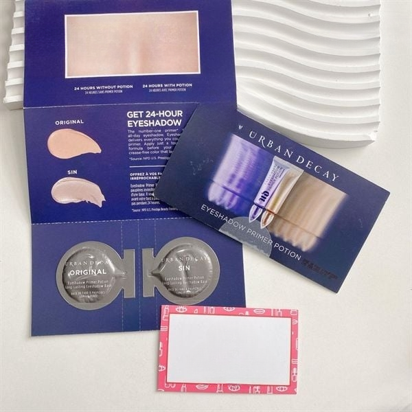Набір мініатюр бази під тіні Urban Decay Eyeshadow Primer Potion 2 відтінки - зображення 4