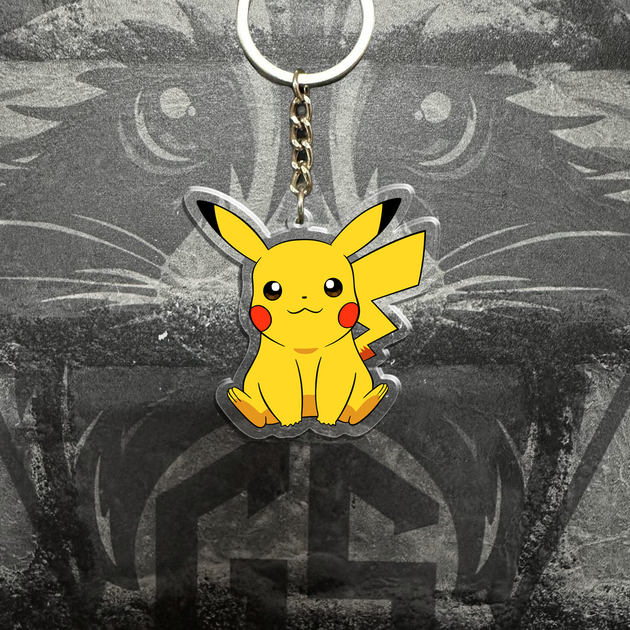 Брелок из Акрила Pokemon Pikachu Покемон Пикачу - изображение 2