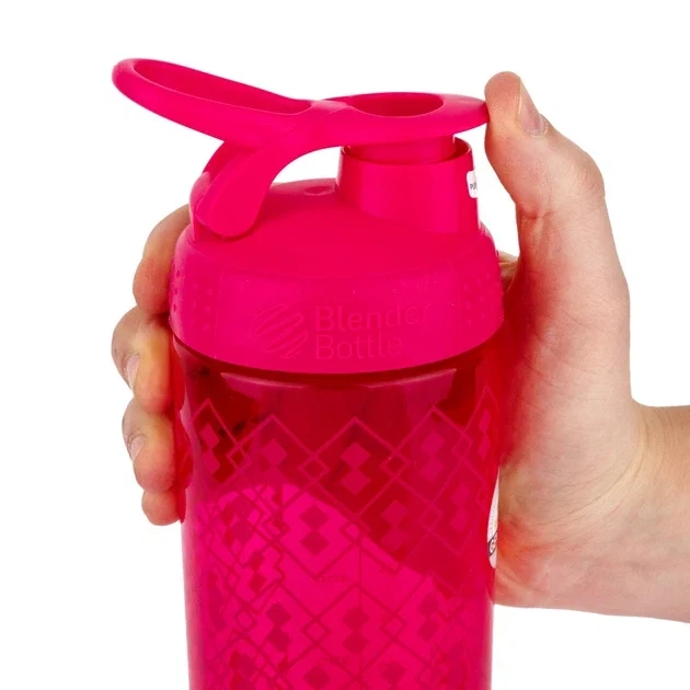 Шейкер BlenderBottle SportMixer 28oz/820ml герметичный Eastman Tritan розовый - изображение 6
