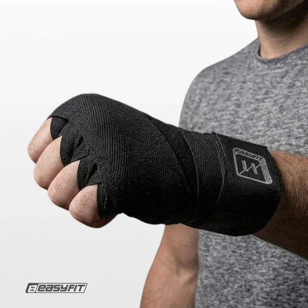 Боксерские бинты FlexWrap 3 м эластичные 50% нейлон 35% хлопок 15% полиэстер 5 см - изображение 4