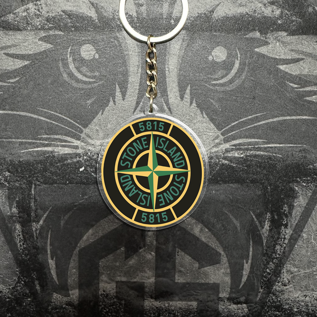 Брелок из Акрила Stone Island - Фото 1 Брелок из Акрила Stone Island - изображение 1