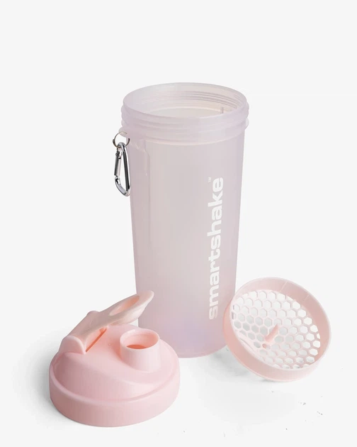 Шейкер спортивный SmartShake Lite 1000 мл пластик розовый - изображение 2