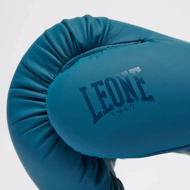 Боксерские перчатки LEONE 1947 Tone X 16 унций натуральная кожа бирюзовые - Фото 4 Боксерские перчатки LEONE 1947 Tone X 16 унций натуральная кожа бирюзовые - изображение 4