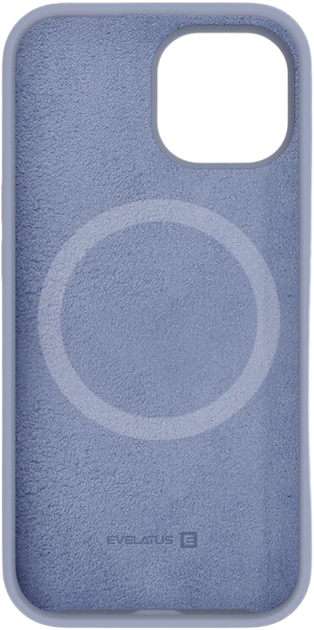 Etui plecki Evelatus Premium Magsafe Soft Touch Silicone do Apple iPhone 15 Lavender Gray (EVEAPP15PMSCLG) - Zdjęcie 4 Etui plecki Evelatus Premium Magsafe Soft Touch Silicone do Apple iPhone 15 Lavender Gray (EVEAPP15PMSCLG) - obraz 4