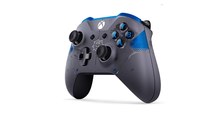 Геймпад Беспроводной Microsoft Xbox One Gears Of War 4 JD Fenix Limited Edition Version 2 Grey Б/У - изображение 4