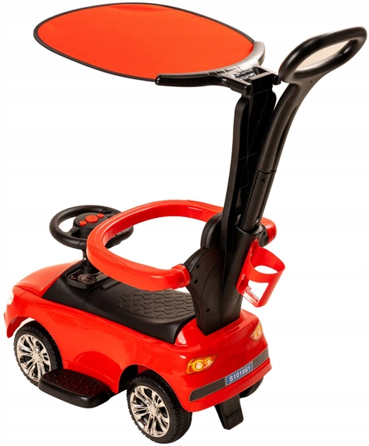 Толокар Sabi Toys зі звуком та батьківською ручкою (S101661) - Фото 2 Толокар Sabi Toys зі звуком та батьківською ручкою (S101661) - зображення 2