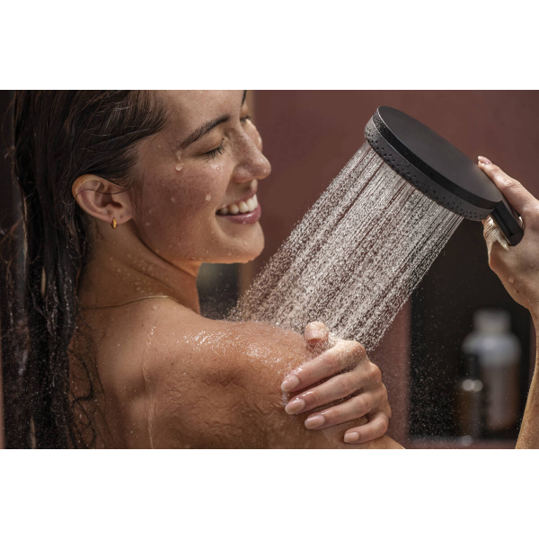 Лійка для душу HANSGROHE RAINDANCE ALIVE 24500670, чорний/матовий, кругла - изображение 4