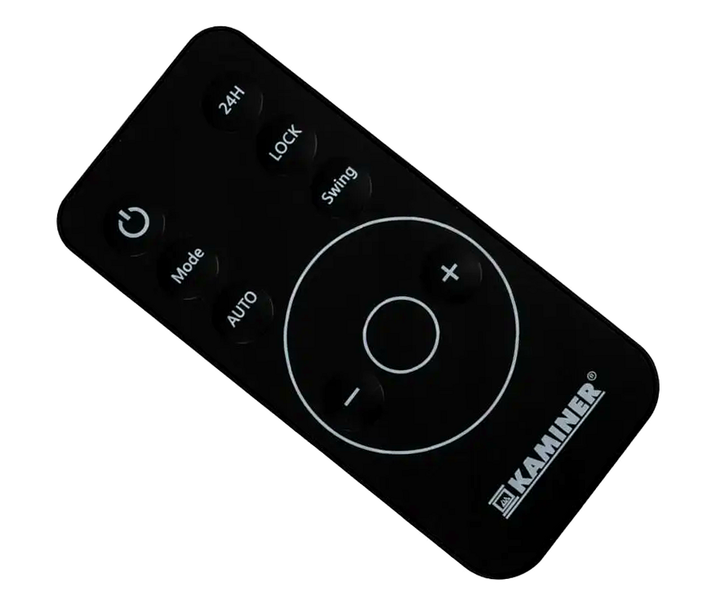 Повітряна фіранка 2000 Вт з Wi-Fi для дому 50x18x13 см чорна KAMINER HM-0573 - зображення 5