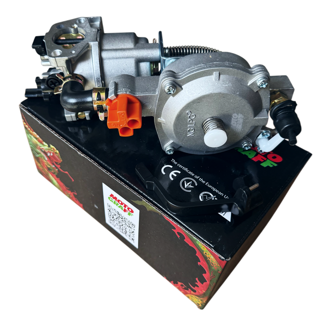 Карбюратор 168F/170F (6,5/7Hp) с газовым редуктором с краном MOTOGRAFF - изображение 2