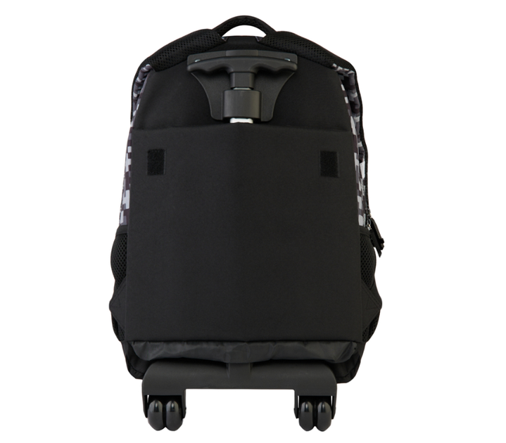 Рюкзак портфель на колесах с ручкой 3 камеры для школы зелёный Paso FK-3195 - зображення 6