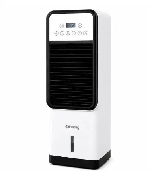 Мобильный кондиционер Rainber R2343 до 10 м² с обогревом 4000 Вт, охлаждением, увлажнением, сенсорной панелью, пультом ДУ, резервуаром 3 л, Белый - Фото 4 Мобильный кондиционер Rainber R2343 до 10 м² с обогревом 4000 Вт, охлаждением, увлажнением, сенсорной панелью, пультом ДУ, резервуаром 3 л, Белый - изображение 4