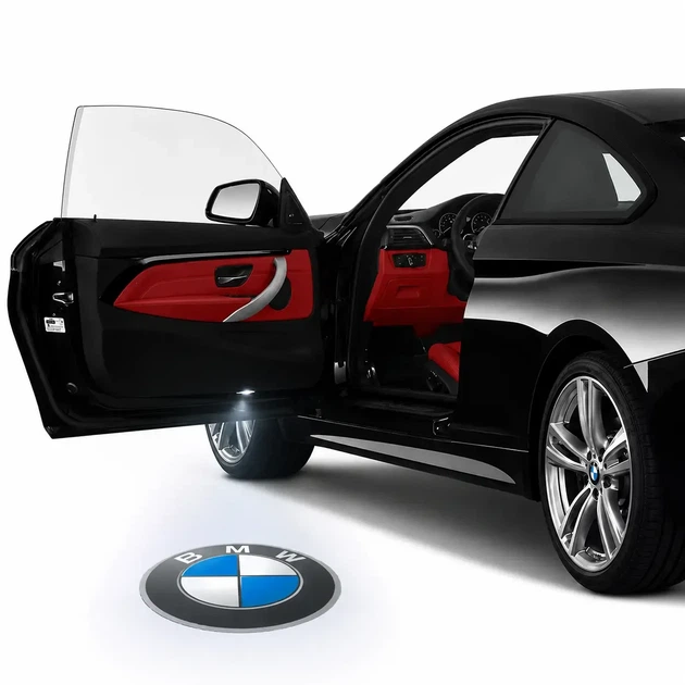 Подсветка дверей логотип BMW, для BMW 1,2,3,4,5,6,7series, X3,X4,X5, Z4, F20, E90, F30, F32, E60, F10, E63, E65, E84,E83,E70 - изображение 2