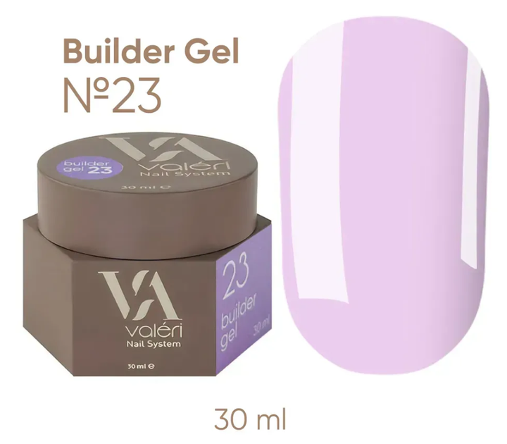 Гель для наращивания Valeri Builder Gel №023 30 мл - Фото 1 Гель для наращивания Valeri Builder Gel №023 30 мл - изображение 1