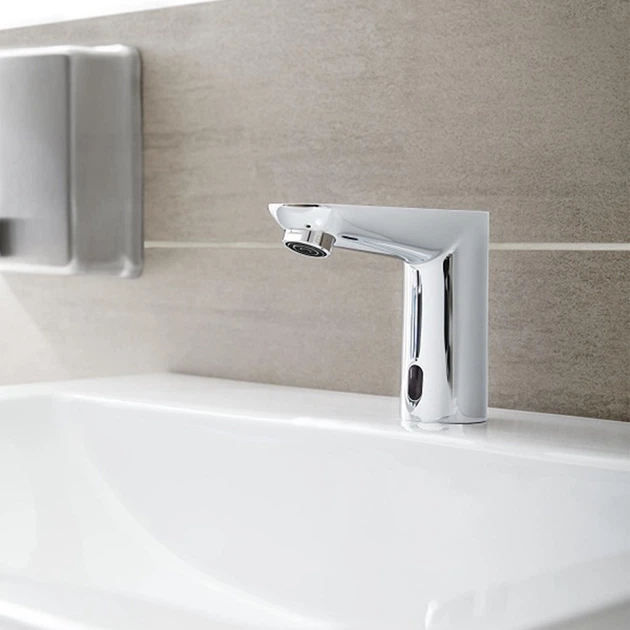 Змішувач безконтактний для раковини Grohe Euroeco Cosmopolitain E 36269000 - Фото 7 Змішувач безконтактний для раковини Grohe Euroeco Cosmopolitain E 36269000 - изображение 7