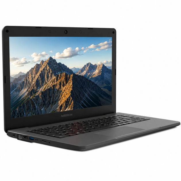 Ноутбук 14" Medion (Lenovo Group) E14412 | Intel Core i5-10210U | TN (1366x768) l HD | RAM DDR4 8 ГБ | SSD 128 ГБ | Intel UHD Graphics | LAN RJ-45 | Win11 (5283) - Фото 2 Ноутбук 14" Medion (Lenovo Group) E14412 | Intel Core i5-10210U | TN (1366x768) l HD | RAM DDR4 8 ГБ | SSD 128 ГБ | Intel UHD Graphics | LAN RJ-45 | Win11 (5283) - изображение 2