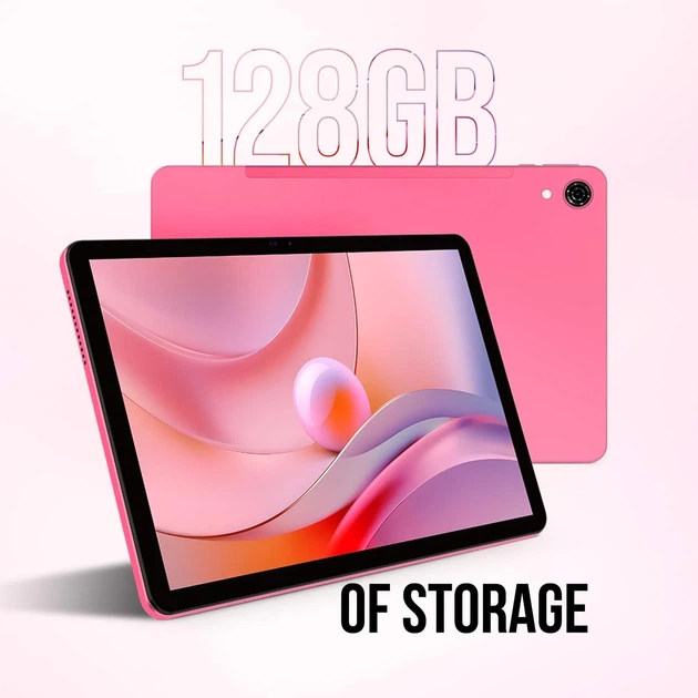 Планшет 11" Spc Gravity 4+8/128Gb 8 ядер Android 14 6000 mAh Розовый (102175703) - Уценка - Фото 2 Планшет 11" Spc Gravity 4+8/128Gb 8 ядер Android 14 6000 mAh Розовый (102175703) - Уценка - изображение 2