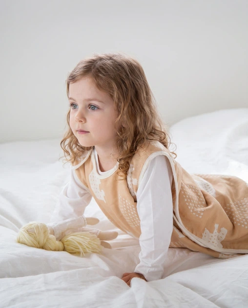 Спальний мішок Farska Kids мусліновий коричневий - изображение 6