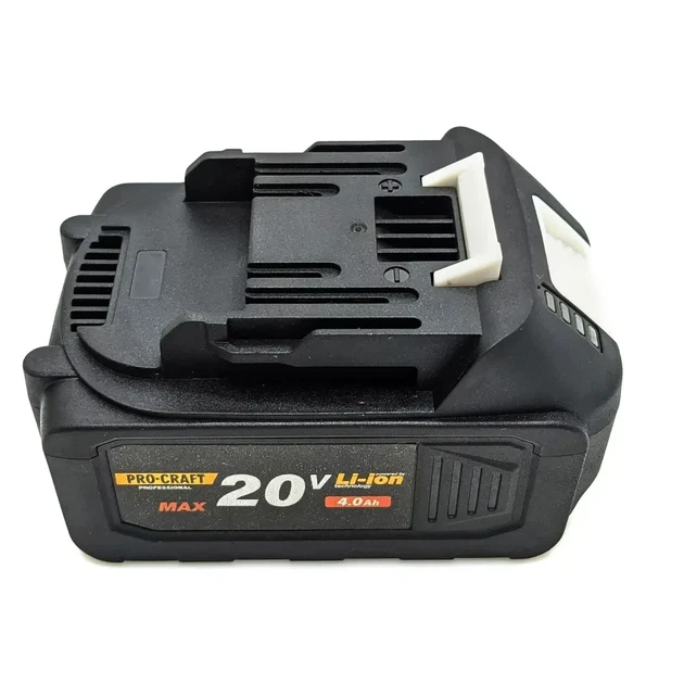 Акумуляторна батарея Procraft Battery20/4 (20 В, 4 А·год) - Фото 4 Акумуляторна батарея Procraft Battery20/4 (20 В, 4 А·год) - зображення 4